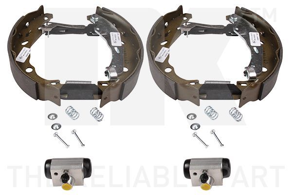 Stabdžių trinkelių komplektas NK 443969001