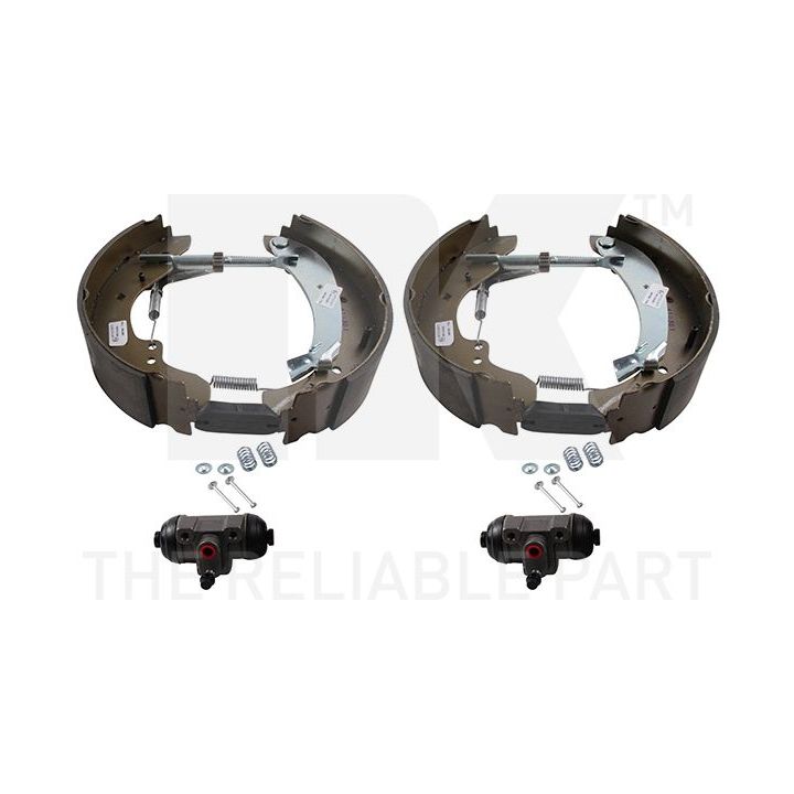 Stabdžių trinkelių komplektas NK 449957302