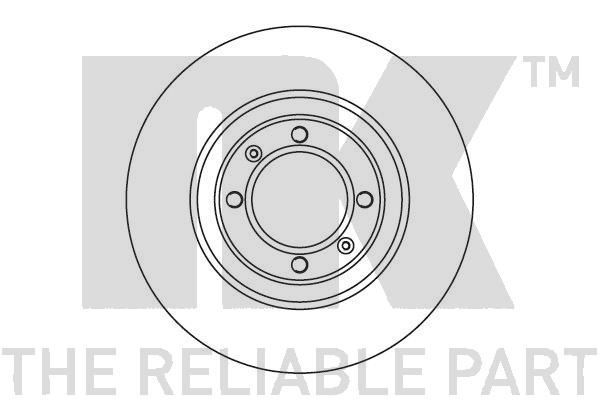 Stabdžių diskas NK 201006