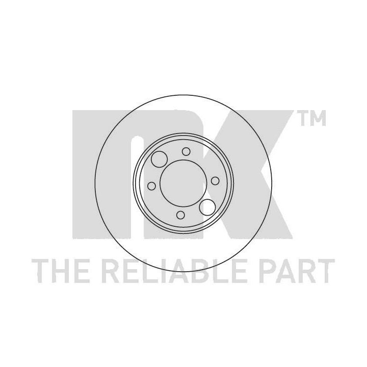 Stabdžių diskas NK 201216