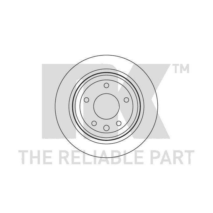 Stabdžių diskas NK 201218