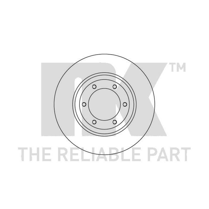 Stabdžių diskas NK 201401