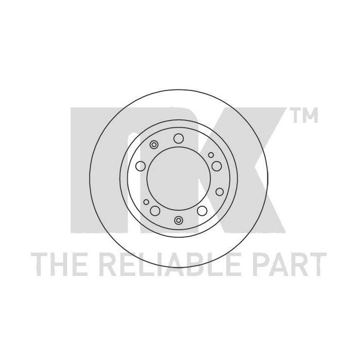 Stabdžių diskas NK 205601