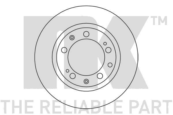 Stabdžių diskas NK 205601