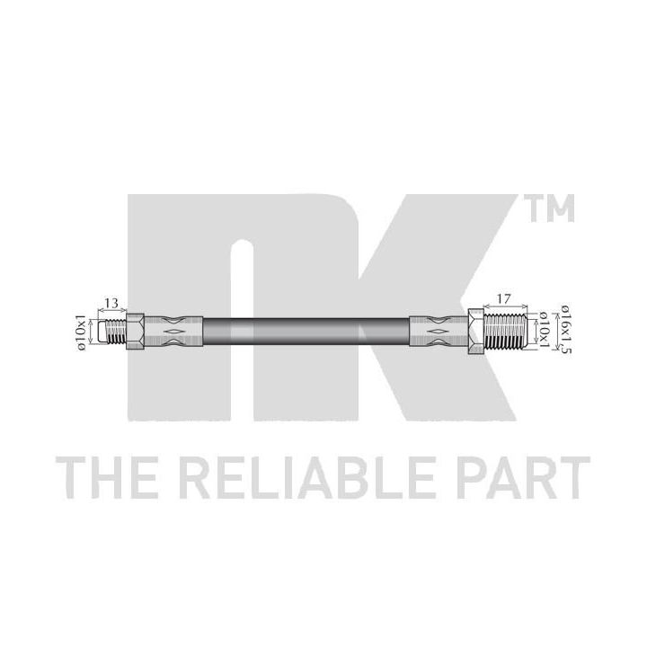 Stabdžių žarnelė NK 8523104