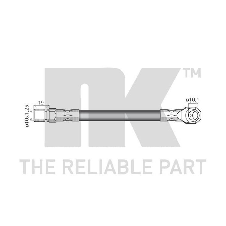 Stabdžių žarnelė NK 852381