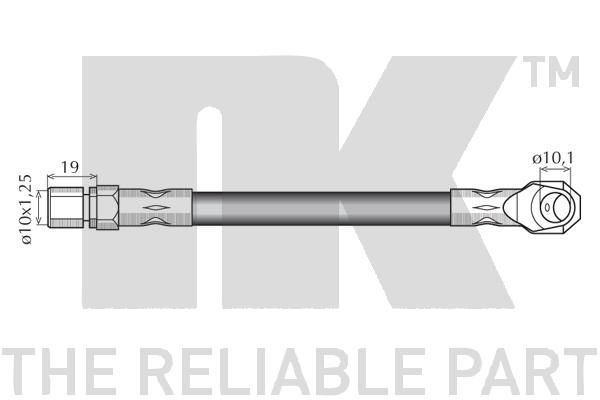 Stabdžių žarnelė NK 852381