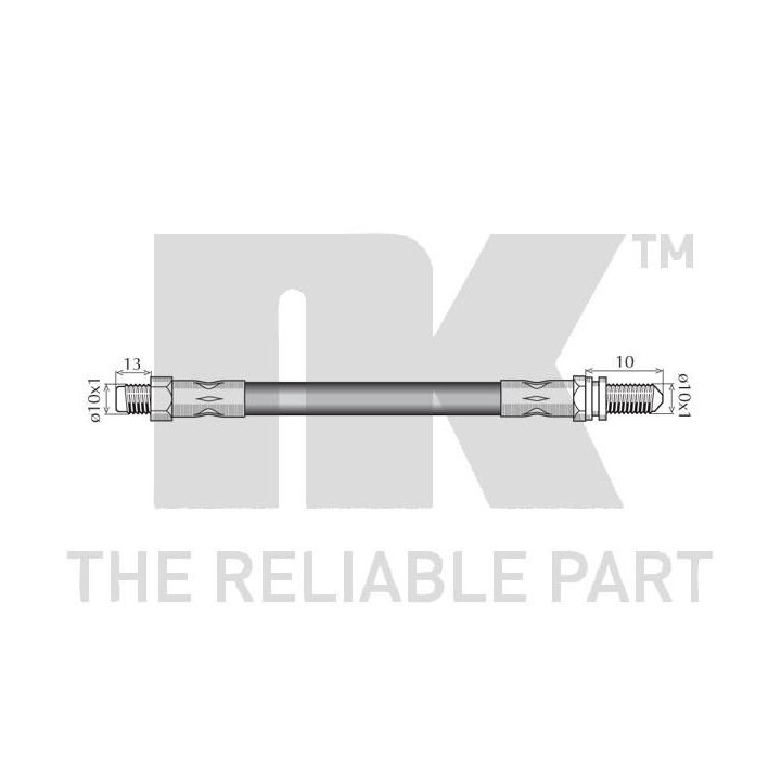 Stabdžių žarnelė NK 852580