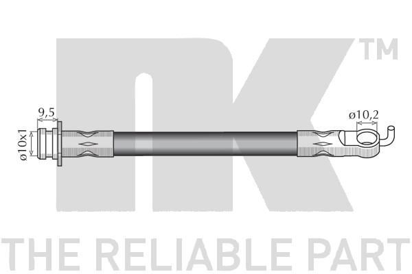 Stabdžių žarnelė NK 853240