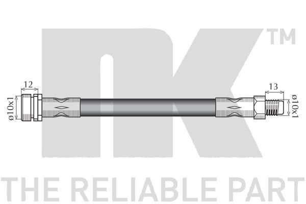 Stabdžių žarnelė NK 853248