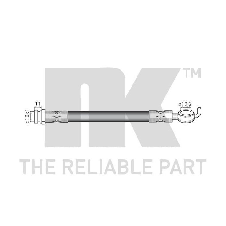 Stabdžių žarnelė NK 8534101