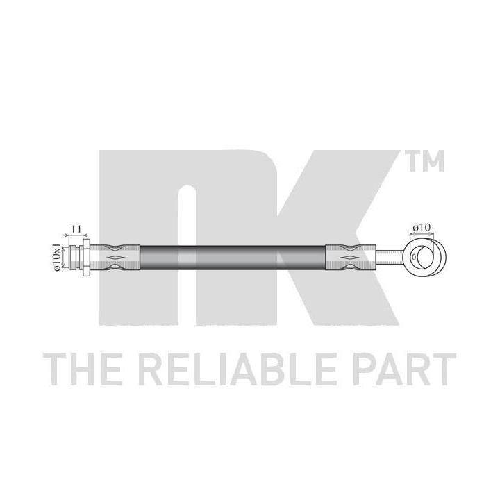 Stabdžių žarnelė NK 853435