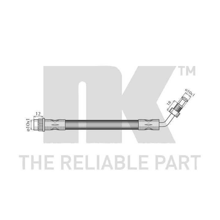 Stabdžių žarnelė NK 853668