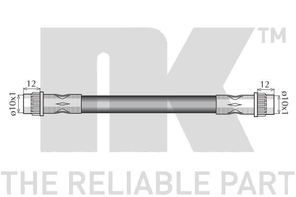 Stabdžių žarnelė NK 853741