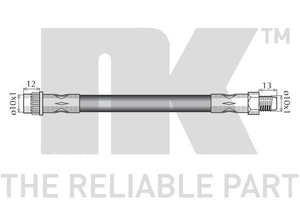 Stabdžių žarnelė NK 853918