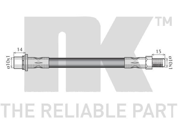 Stabdžių žarnelė NK 854021