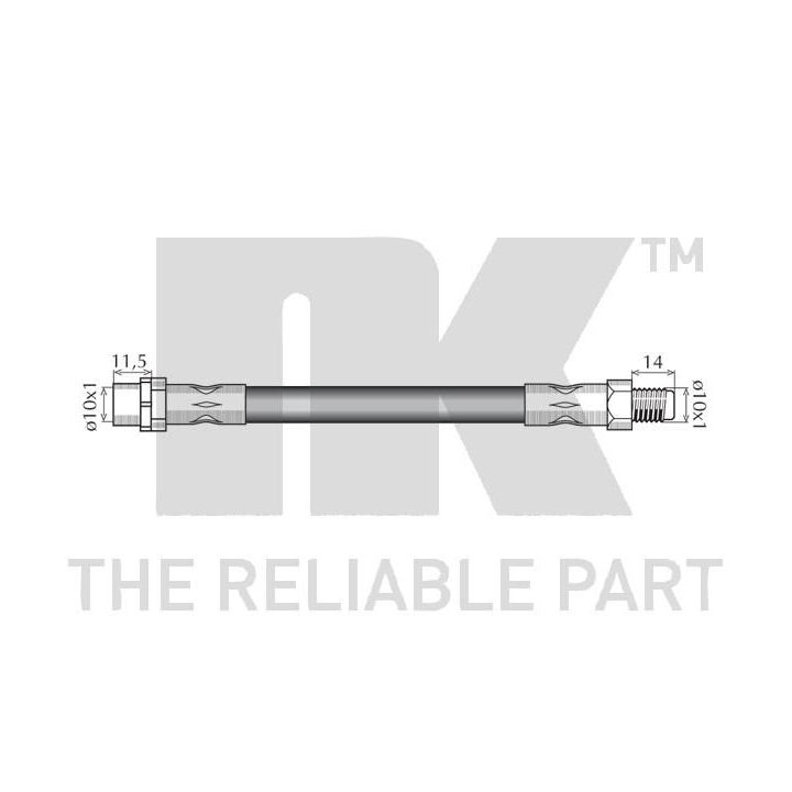 Stabdžių žarnelė NK 854023