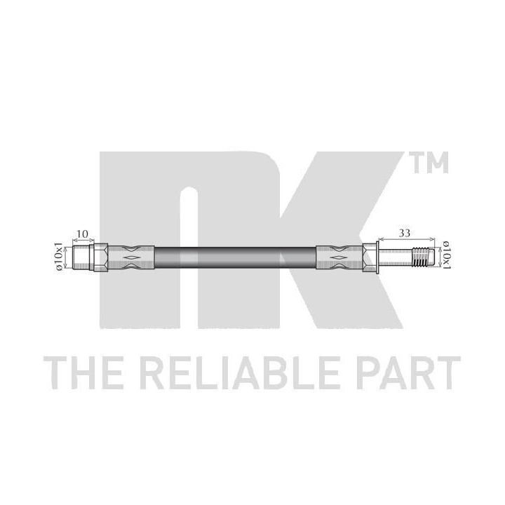 Stabdžių žarnelė NK 854757