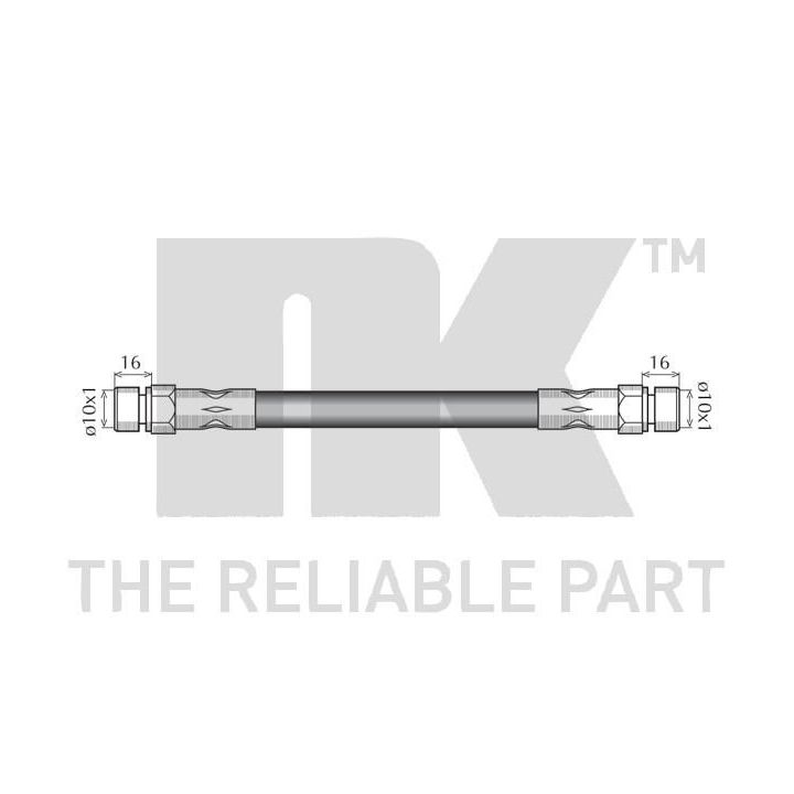 Stabdžių žarnelė NK 854783