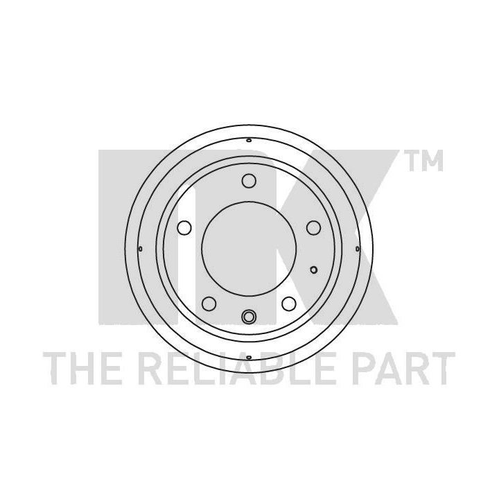 Stabdžių būgnas NK 251212