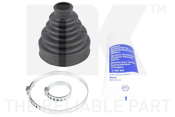 Gofruotoji membrana, kardaninis velenas NK 522301