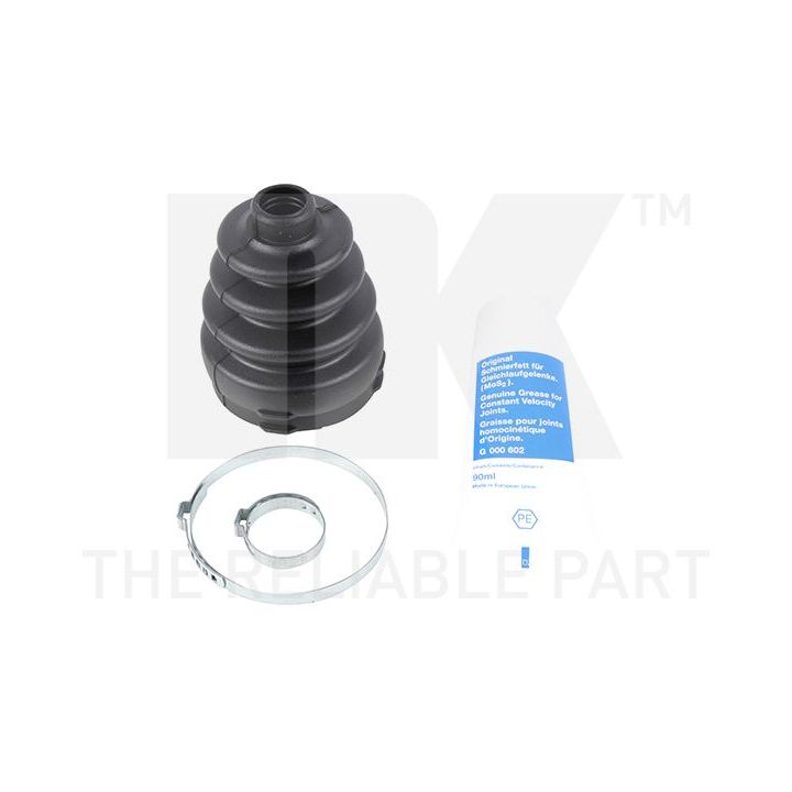 Gofruotoji membrana, kardaninis velenas NK 522322