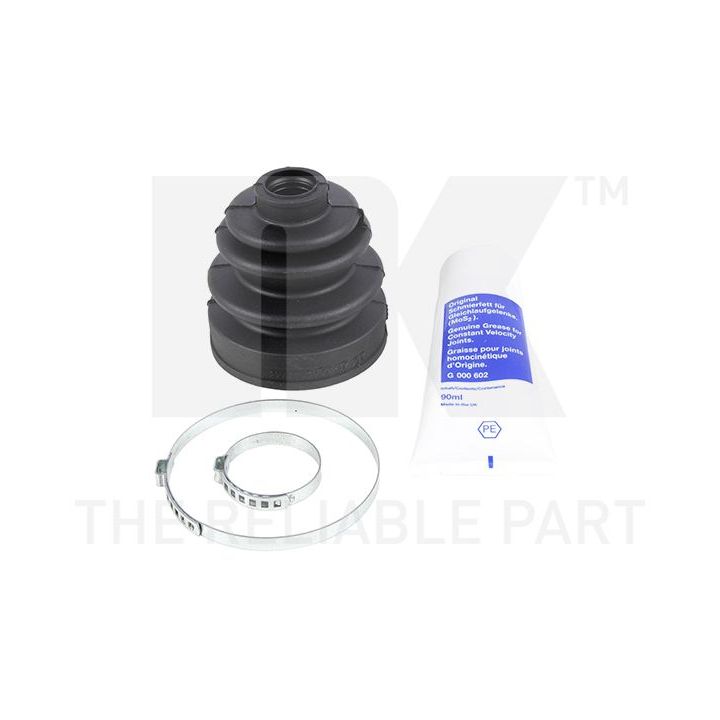 Gofruotoji membrana, kardaninis velenas NK 523203