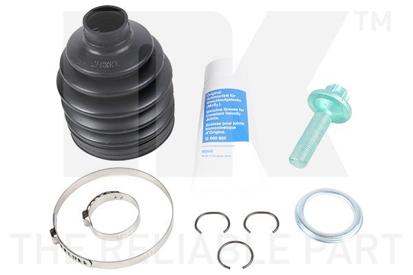 Gofruotoji membrana, kardaninis velenas NK 523312