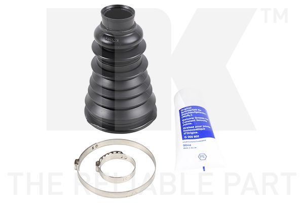 Gofruotoji membrana, kardaninis velenas NK 523911