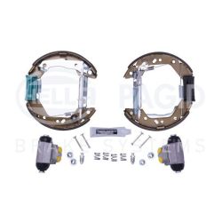 Stabdžių trinkelių komplektas HELLA 8DB 355 022-781