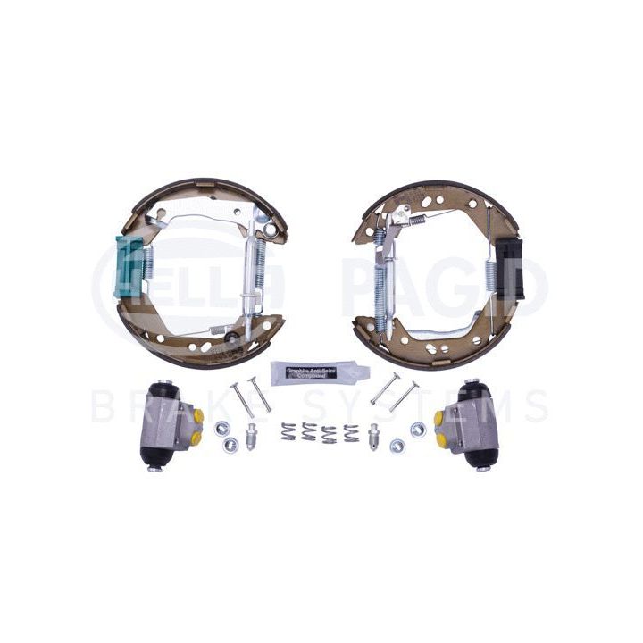 Stabdžių trinkelių komplektas HELLA 8DB 355 022-781