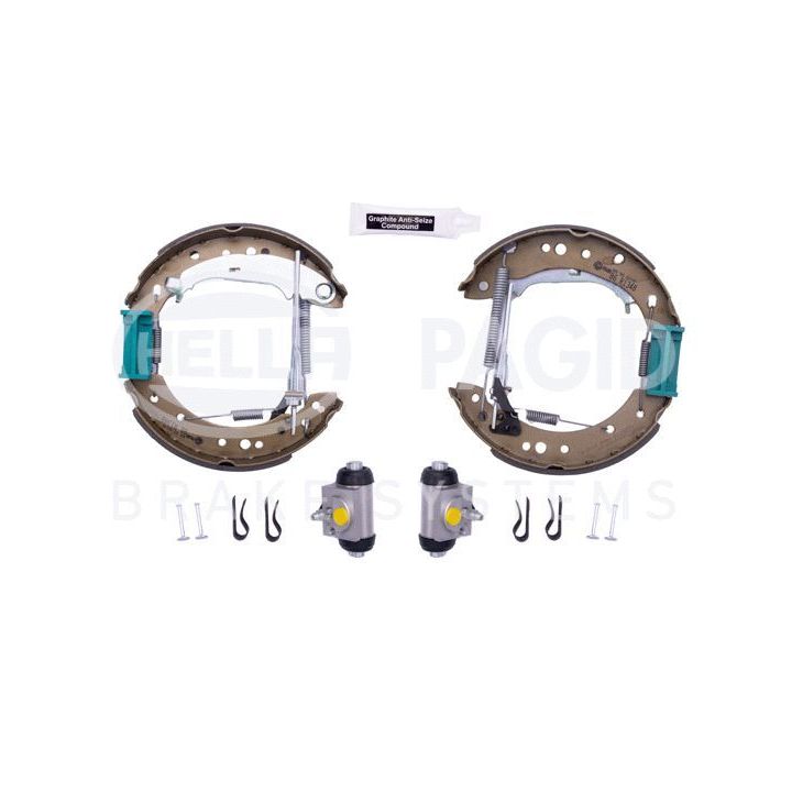 Stabdžių trinkelių komplektas HELLA 8DB 355 022-931