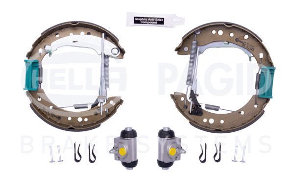 Stabdžių trinkelių komplektas HELLA 8DB 355 022-931