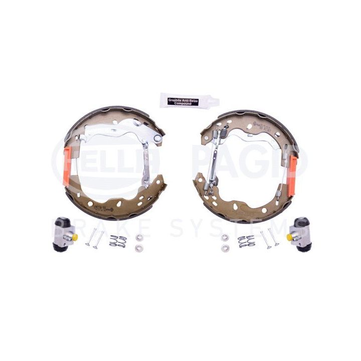 Stabdžių trinkelių komplektas HELLA 8DB 355 022-941