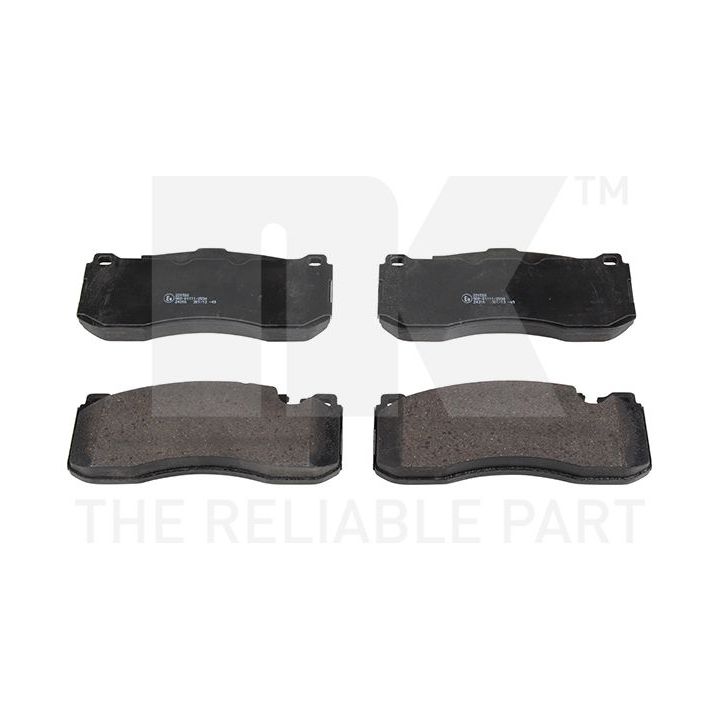 Stabdžių trinkelių rinkinys, diskinis stabdys NK 221560