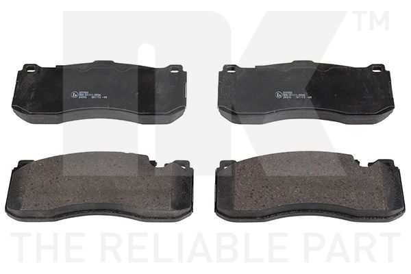 Stabdžių trinkelių rinkinys, diskinis stabdys NK 221560