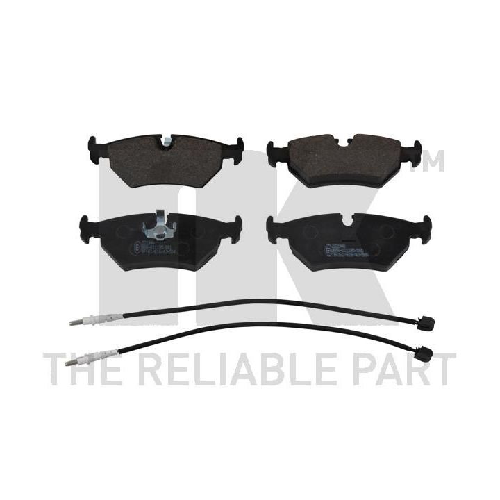 Stabdžių trinkelių rinkinys, diskinis stabdys NK 221940