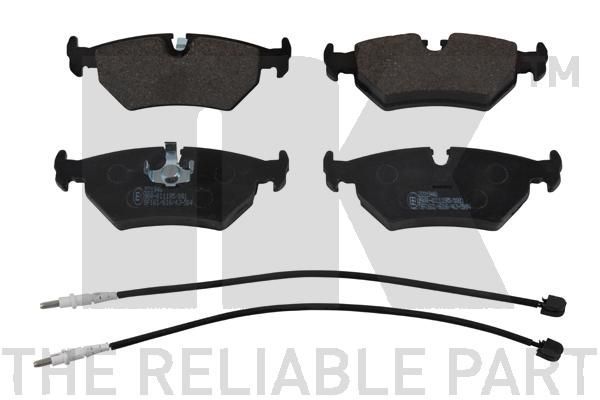 Stabdžių trinkelių rinkinys, diskinis stabdys NK 221940