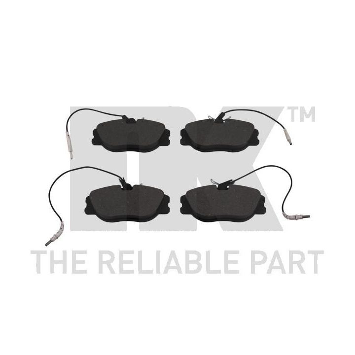 Stabdžių trinkelių rinkinys, diskinis stabdys NK 221941