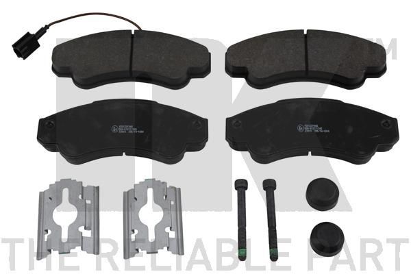 Stabdžių trinkelių rinkinys, diskinis stabdys NK 221948