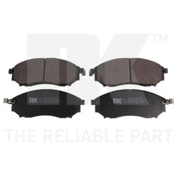 Stabdžių trinkelių rinkinys, diskinis stabdys NK 222261