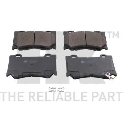 Stabdžių trinkelių rinkinys, diskinis stabdys NK 222287