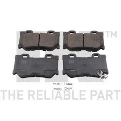 Stabdžių trinkelių rinkinys, diskinis stabdys NK 222288