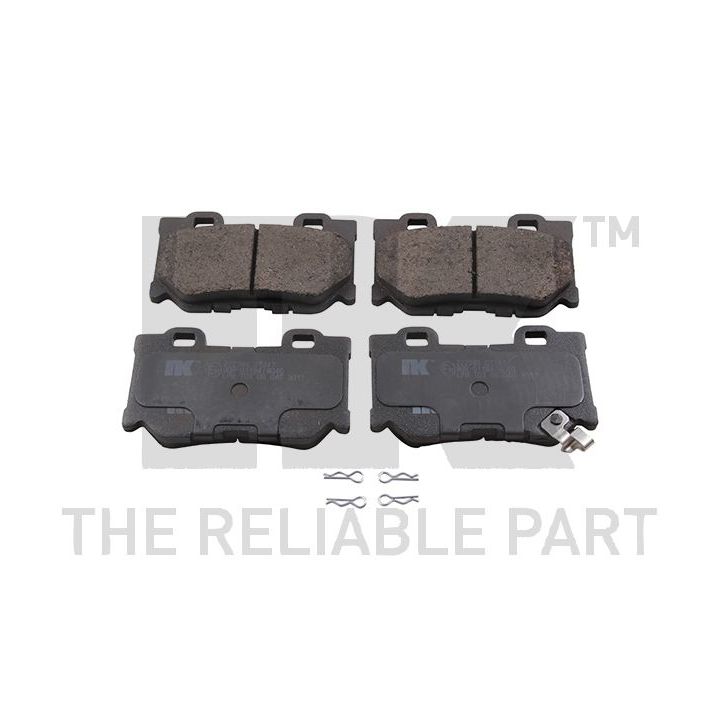 Stabdžių trinkelių rinkinys, diskinis stabdys NK 222288