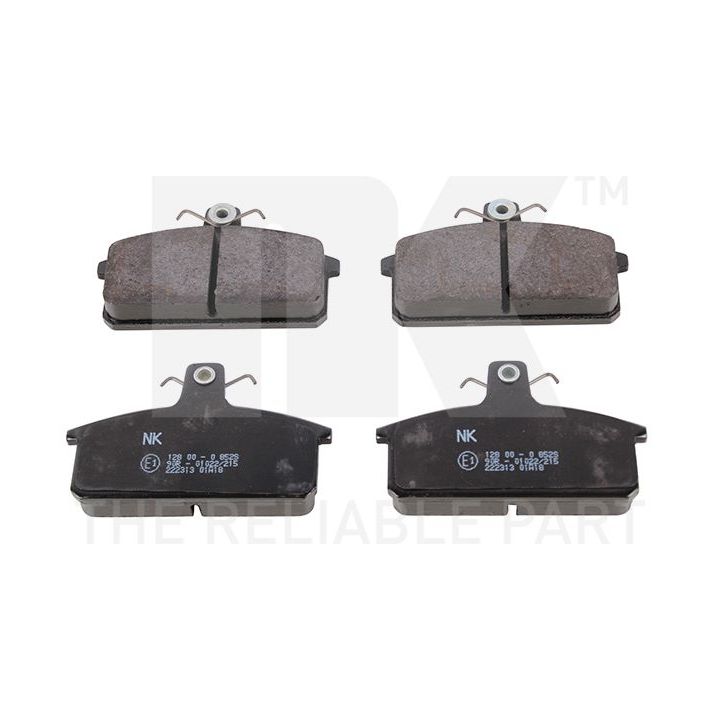 Stabdžių trinkelių rinkinys, diskinis stabdys NK 222313