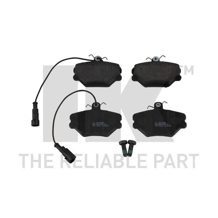 Stabdžių trinkelių rinkinys, diskinis stabdys NK 222325