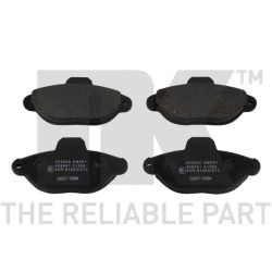 Stabdžių trinkelių rinkinys, diskinis stabdys NK 222335