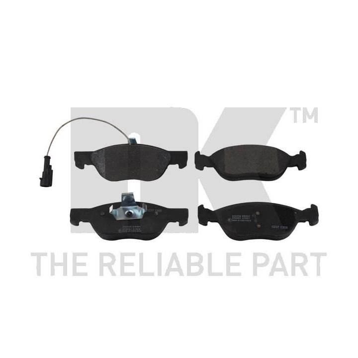 Stabdžių trinkelių rinkinys, diskinis stabdys NK 222338