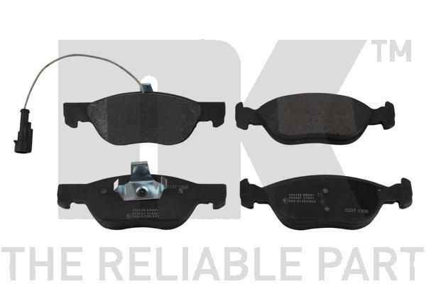 Stabdžių trinkelių rinkinys, diskinis stabdys NK 222338