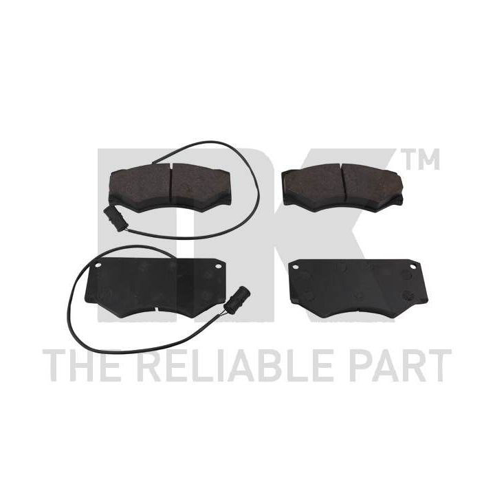 Stabdžių trinkelių rinkinys, diskinis stabdys NK 222342